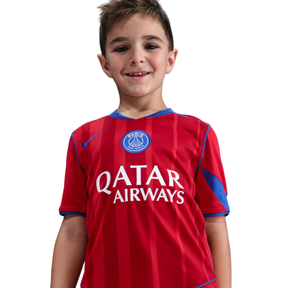 Koszulka dla dzieci Nike PSG Stadium 2025/26 czerwona HM4126 680