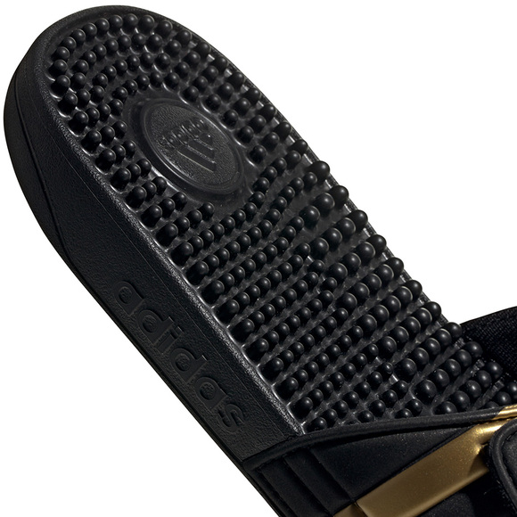 Klapki adidas Adissage czarno-złote EG6517