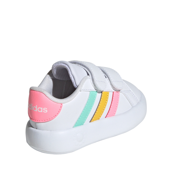 Buty dla dzieci adidas Grand Court 2.0 Kids białe IE1371