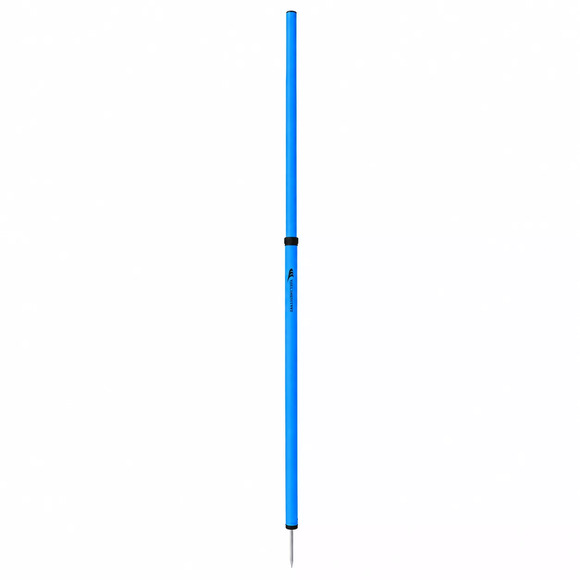10x Tyczka treningowa i slalomowa 170cm - teleskopowa, składana tyczki Niebieski