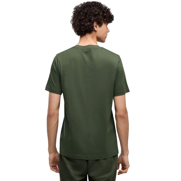 Koszulka męska Puma ESS Small No.1 Logo centered Tee ciemnozielona 692912 86