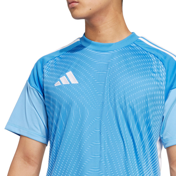 Koszulka bramkarska męska adidas Tiro 25 Competition Jersey Short Sleeve niebieska JI9715