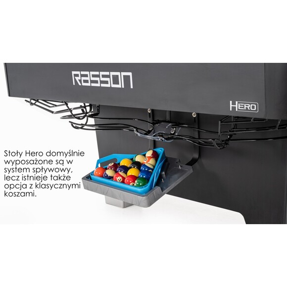 Stół bilardowy RASSON MR-sung HERO BLACK 9ft
