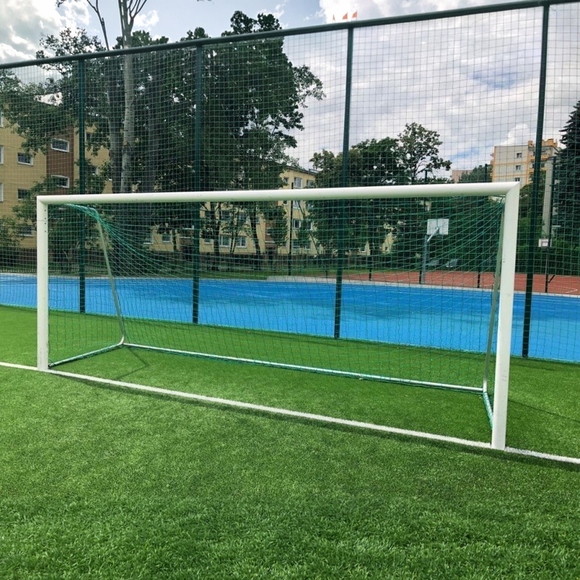 Bramka do piłki nożnej 5 x 2 m aluminiowa przenośna