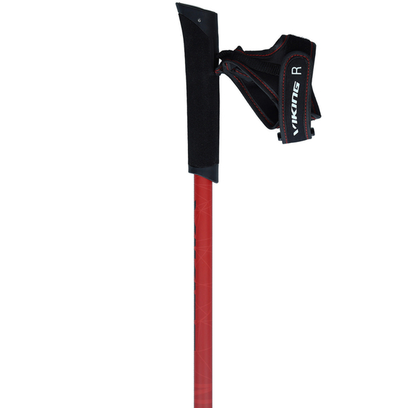 Kijki Nordic Walking Viking Pro-Trainer 120 cm czerwono-czarne 650-20-7879-34-120