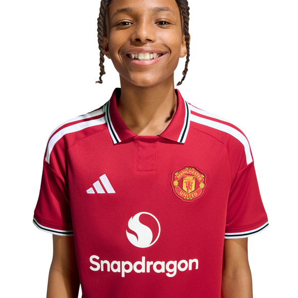 Koszulka dla dzieci adidas Manchester United 26/27 Home Jersey czerwona KC4796