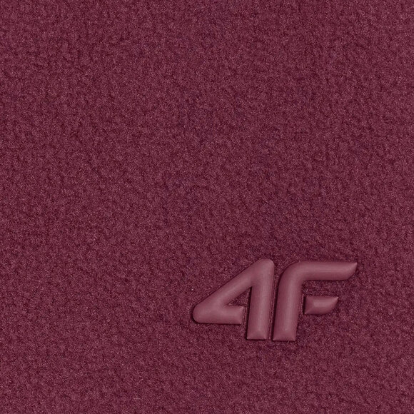 Bluza polarowa damska 4F F355 burgund 4FWAW25TFLEF355 60S