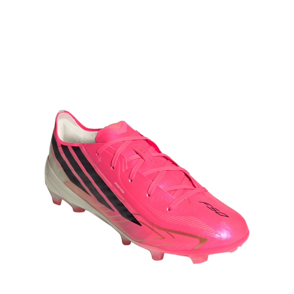 Buty piłkarskie dla dzieci adidas F50 Hyperfast Elite FG różowe IH4451