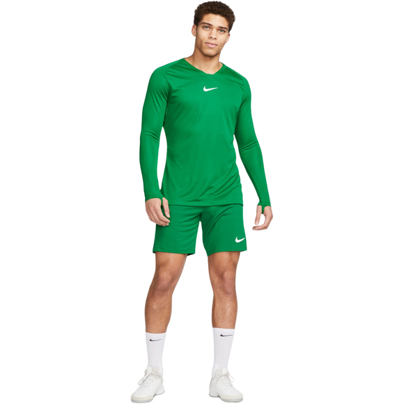 Koszulka męska Nike Dry Park First Layer JSY LS zielona AV2609 302