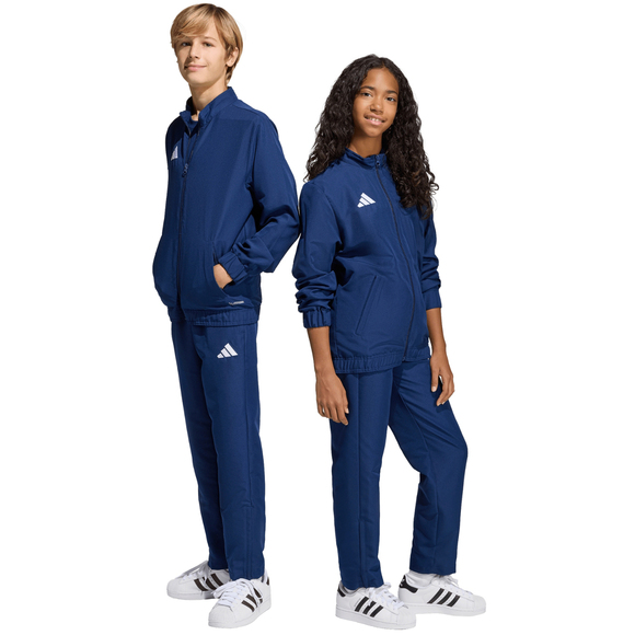 Spodnie dla dzieci adidas Entrada 26 Presentation granatowe JZ9128