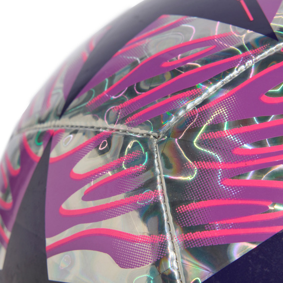 Piłka nożna adidas UCL 25/26 Final Training Foil fioletowa JX9104