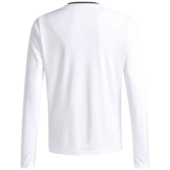 Koszulka dla dzieci adidas Entrada 26 Long Sleeve Jersey biała KF5874