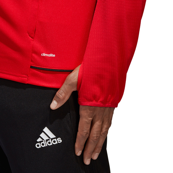Bluza męska adidas Tiro 17 Training Jacket czerwona BQ2710