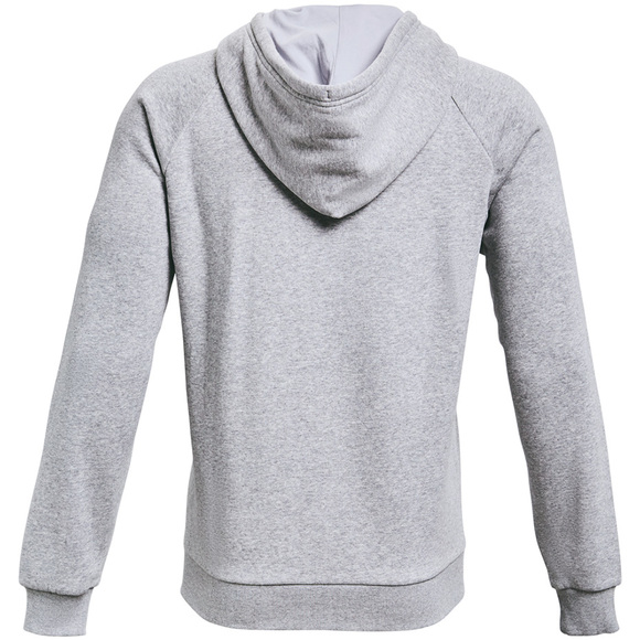 Bluza męska Under Armour Rival Fleece FZ Hoodie jasnoszara 1357111 011