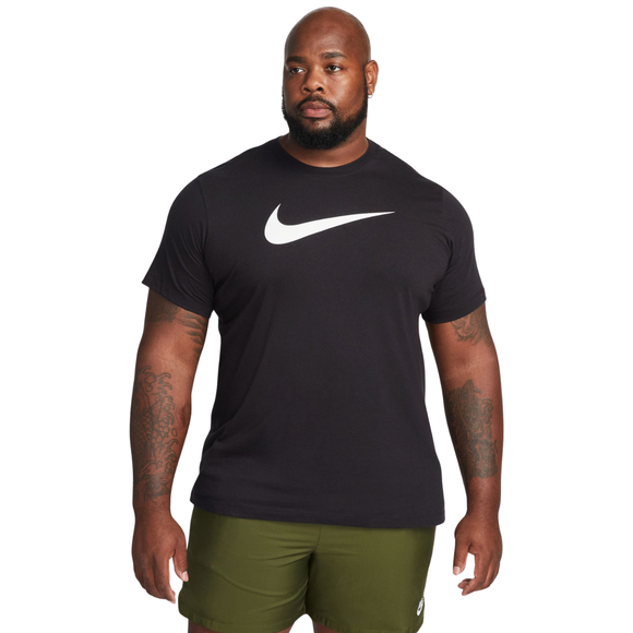 Koszulka męska Nike Nsw Tee Icon Swoosh czarna DC5094 010