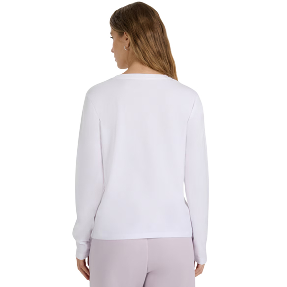 Koszulka damska 4F longsleeve F431 biała 4FWMM00TLONF431 10S