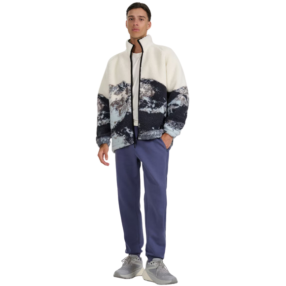 Bluza polarowa 4F U351 multikolor allover 4FWAW25TFLEU351 90A