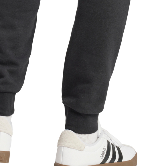 Spodnie męskie adidas Essentials Big Logo French Terry czarne IN6163