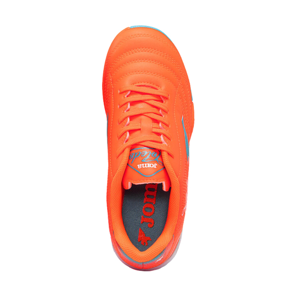 Buty piłkarskie dla dzieci Joma Toledo Turf 2608 pomarańczowe TOJW2608TF