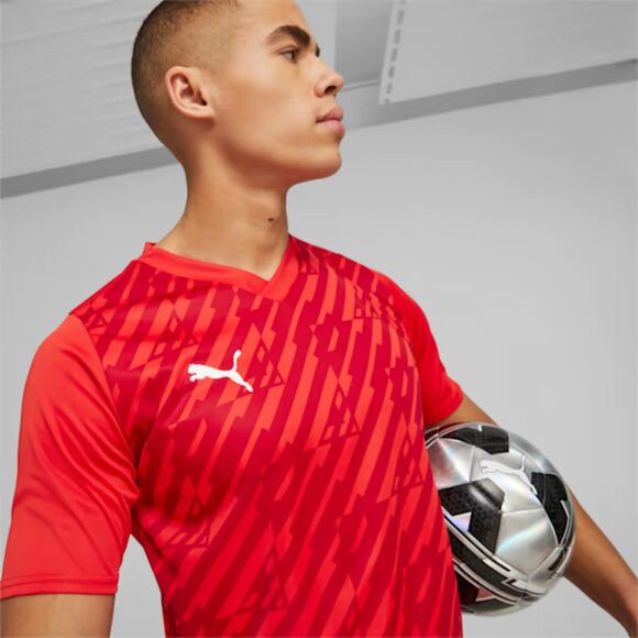 Koszulka męska Puma teamULTIMATE czerwona 705371 01