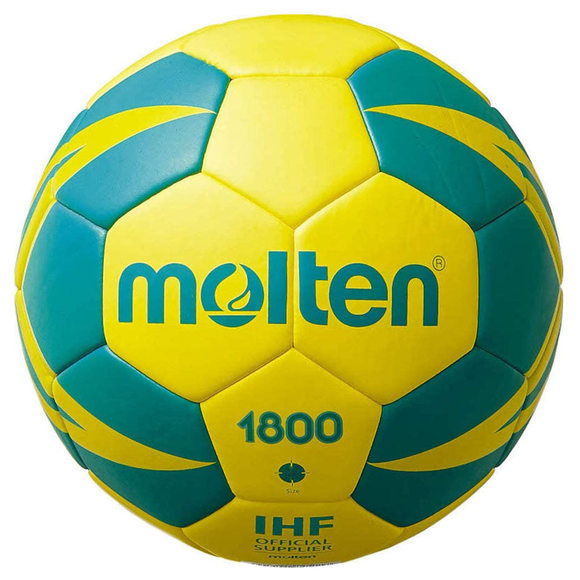 Piłka ręczna Molten żółto-zielona mini H0X1800-YG