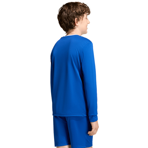 Koszulka dla dzieci adidas Entrada 26 Long Sleeve Jersey niebieska KF5886