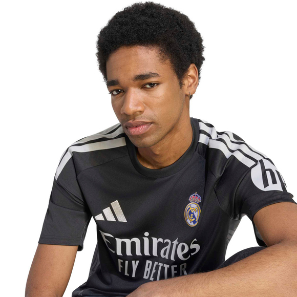 Koszulka męska adidas Real Madrid 26/27 Home Goalkeeper Jersey czarna KC3988