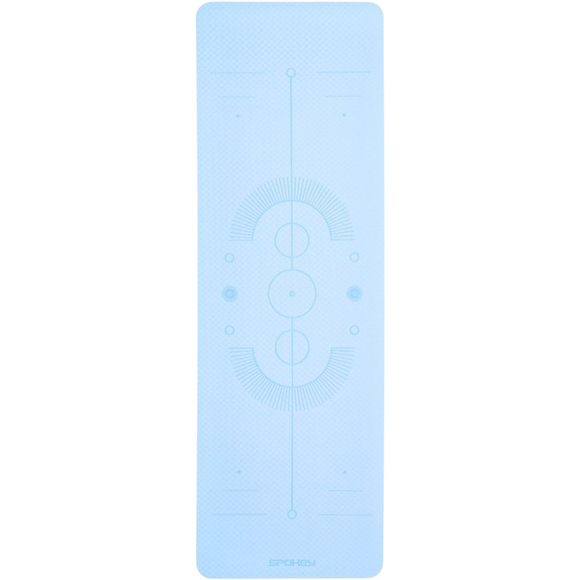 Mata do ćwiczeń Spokey Mandala niebieska 945937