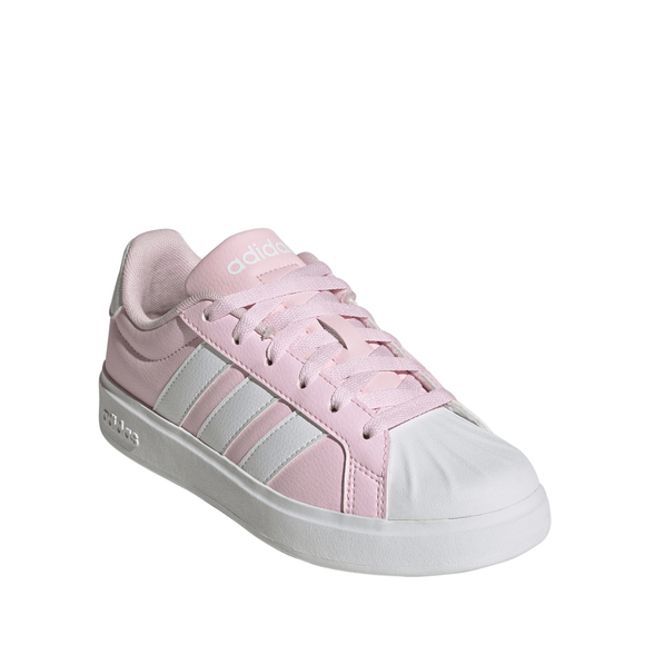 Buty dla dzieci adidas Streettalk różowo-białe JQ8609
