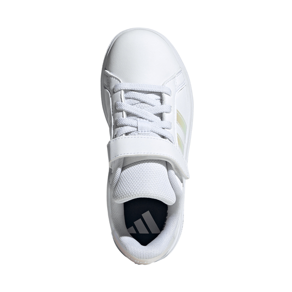 Buty dla dzieci adidas Grand Court 2.0 białe IE3851