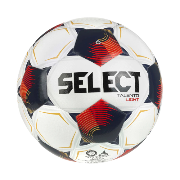 Piłka nożna Select Talento Light v26 biało-czarno-czerwona 130008