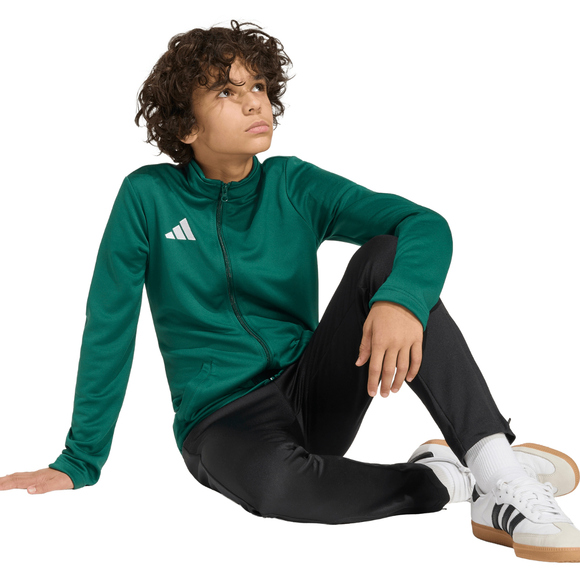Bluza dla dzieci adidas Entrada 26 Track zielona KE9837