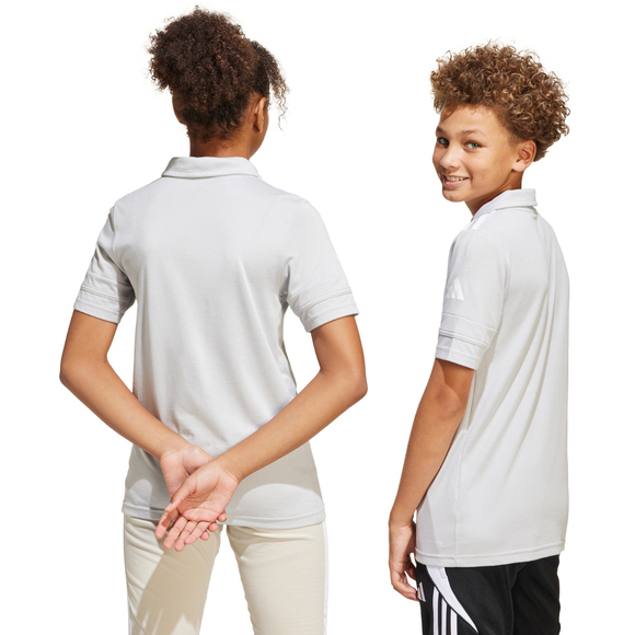 Koszulka dla dzieci adidas Squadra 25 Polo szara JY3412 