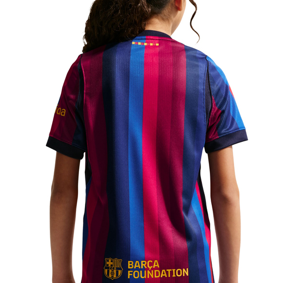 Koszulka dla dzieci Nike FC Barcelona 2026/27 Stadium Home bordowo-niebieska II1624 683
