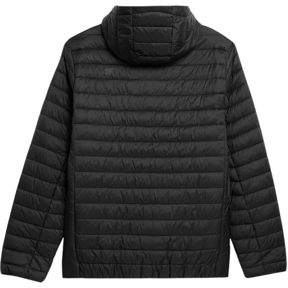 Kurtka męska puchowa 4F M240 głęboka czerń 4FAW23TDJAM240 20S