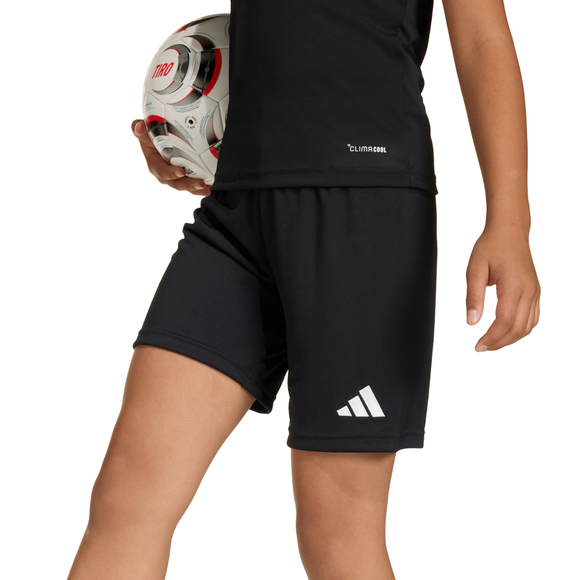 Spodenki dla dzieci adidas Entrada 26 czarne JZ6531