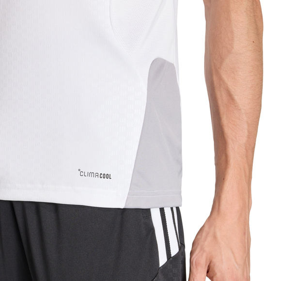 Koszulka męska adidas Tiro 26 Competition Sleeveless Jersey biała KA7614