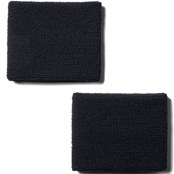 Frotki na rękę Under Armour Performance Wristbands czarne 1276991 001