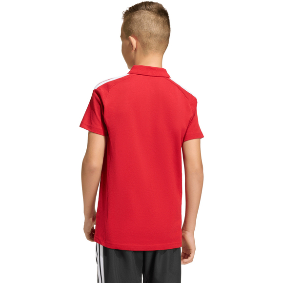 Koszulka dla dzieci adidas Tiro 26 League Polo czerwona KF3408