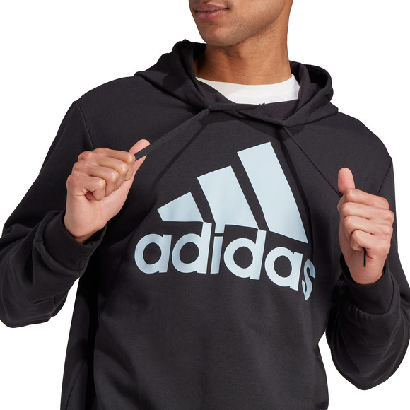 Dres męski adidas Big Logo Terry Track Suit czarny IJ8555