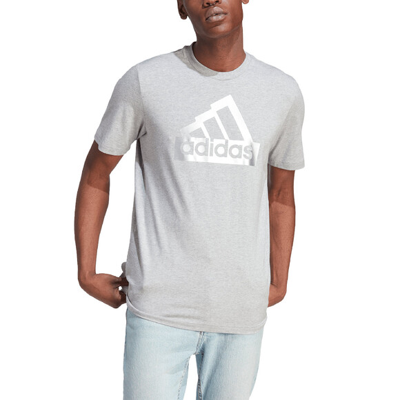 Koszulka męska adidas Sportswear Future Icons Metallic Tee szara II3467