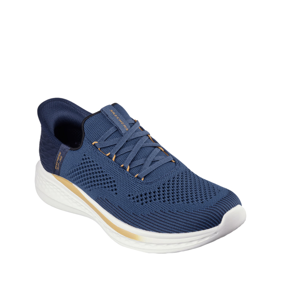 Buty męskie Skechers Slade Quinto niebieskie 210810 BLU