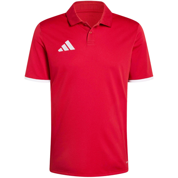 Koszulka męska adidas Entrada 26 Polo czerwona JZ6664