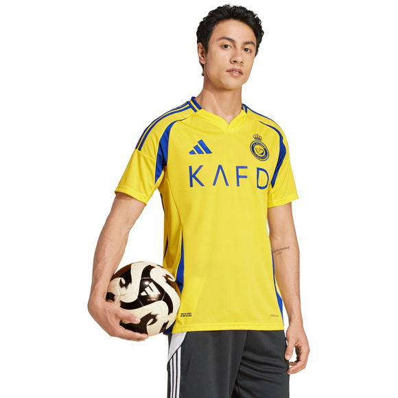 Koszulka męska adidas Al Nassr FC 24/25 Ronaldo Home żółta JP0459