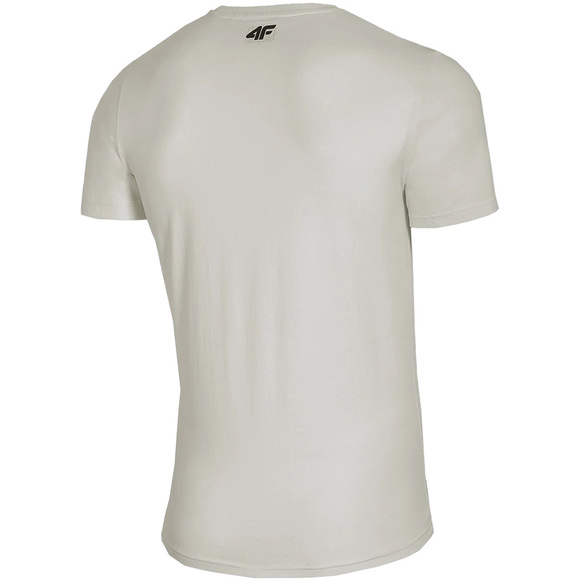 Koszulka męska 4F złamana biel H4L21 TSM015 11S
