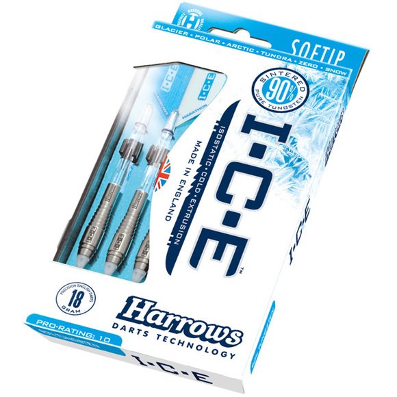 Harrows rzutki Ice Softip 18 Gram 90% Wolfram