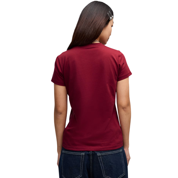 Koszulka damska Puma ESS Small No.1 Logo Tee(s) brązowa 682373 23