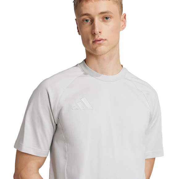 Koszulka męska adidas Tiro 25 Tee Travel szara JY5947