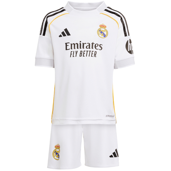 Komplet sportowy dla dzieci adidas Real Madrid 25/26 Home biały JN8870