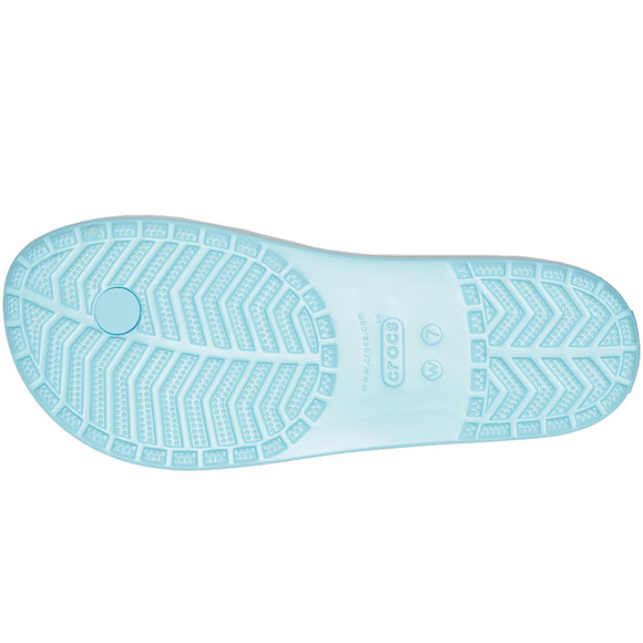 Klapki damskie Crocs Crocband Flip niebieskie 206100 4O9